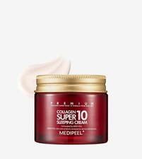 MEDI PEEL Collagen Super 10 Sleeping Cream 70ml Anti-Wrinkle K-Beauty