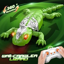 360  RC Car Remote Control Wall Climbing Lizard Electric Biomimetic Gecko Model