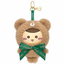 Chiikawa Plush Keychain Kiramekko Teddy Bear Kurimanju Japan NEW