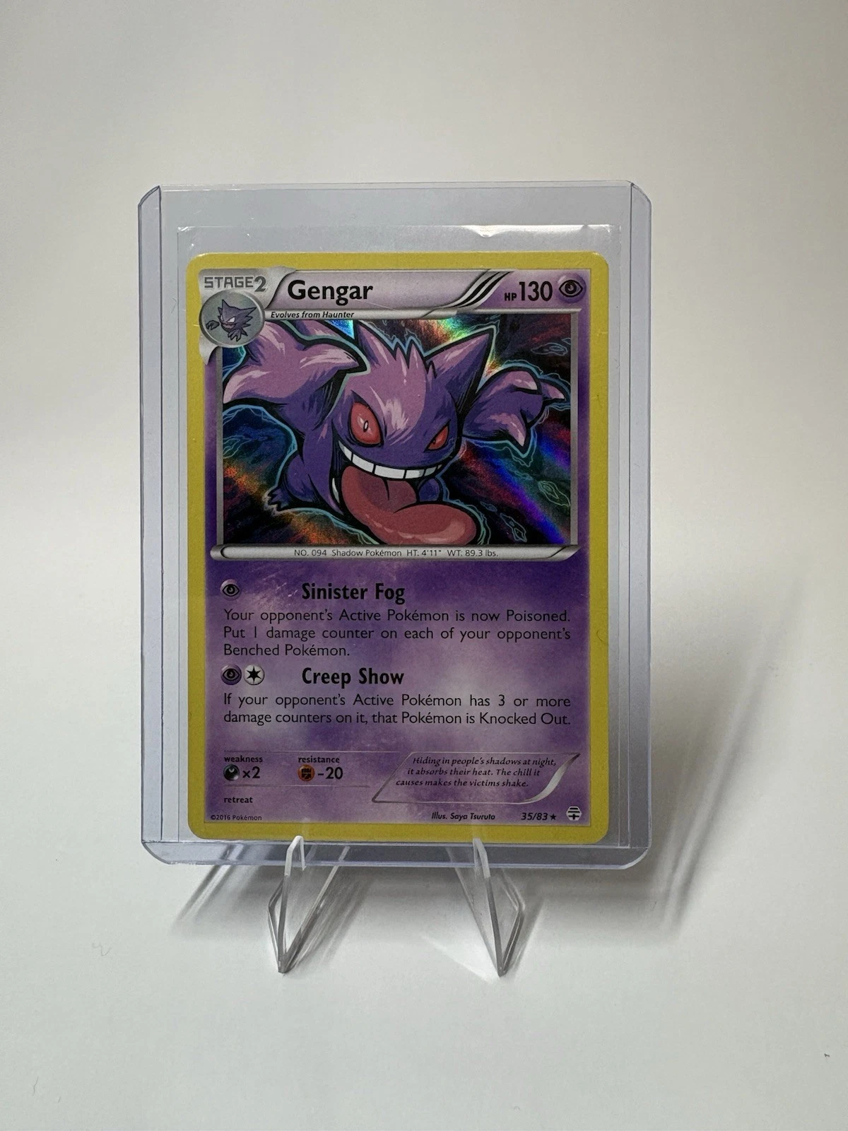 Pokemon Gengar 35/83 - Generations Holo - LP