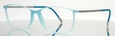 SILHOUETTE frame only SPX1572 6101 Light Blue Womens Eyeglasses 54-16-145 B:38