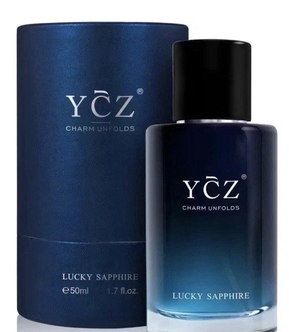 Ycz Lucky Men's Eau De Parfum New Round Box Packaging 1.7oz Charm Unfolds 50ML(