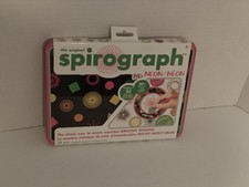 Brand New In Package The Original Spirograph Neon Design Set W/Design Pad 
