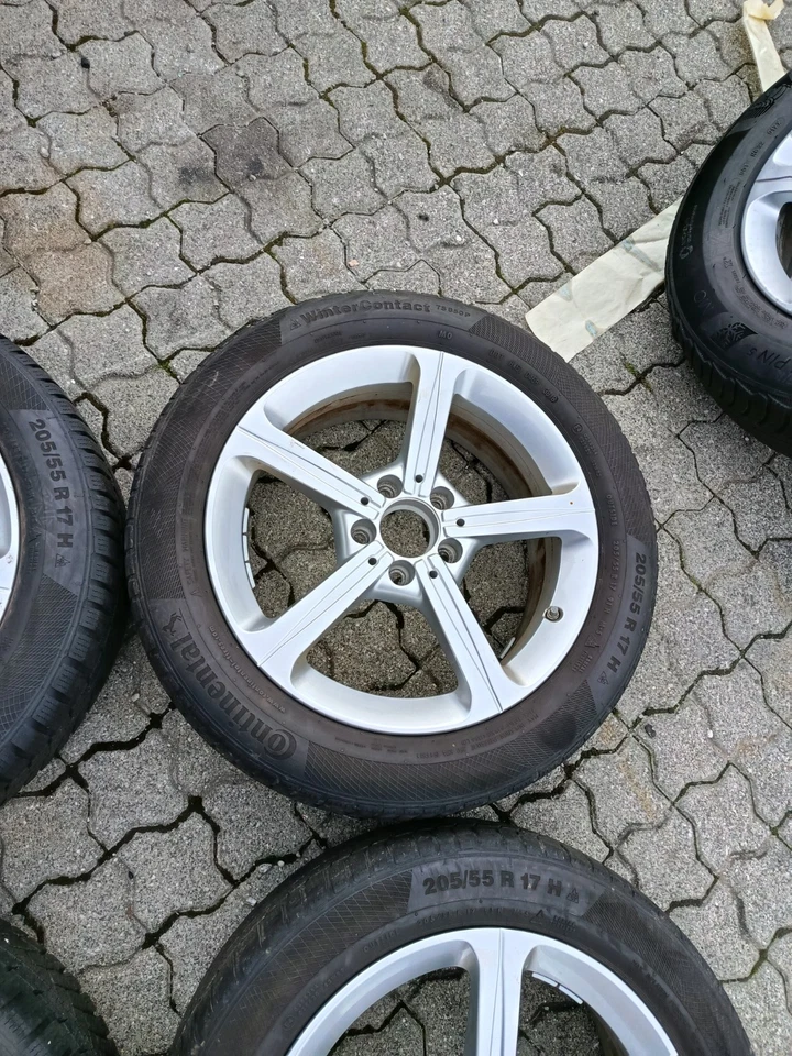 Mercedes A B Klasse W177 CLA 205/55/R17 91H Winter Reifen Winterreifen Original - Bild 3 von 4