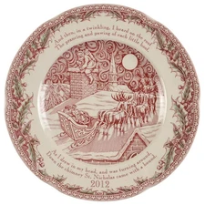 Noble Excellence Twas the Night Before Christmas 2012 Collector Plate 10601805