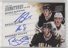 2012 Panini Prime Signatures Trios 19/25 Scott Glennie Reilly Smith #3 Auto 2u9