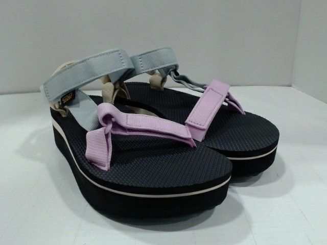 Teva Womens Flatform Unwind Multi Sandals Size 8 Like New