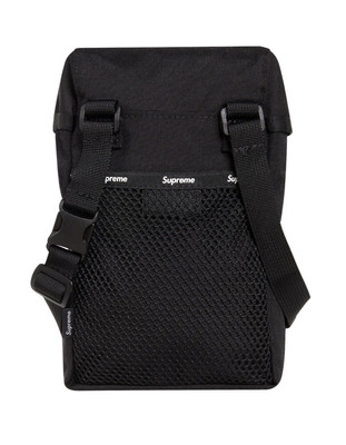 Supreme Camera Bag Black FW24 Reflective Box Logo Hype