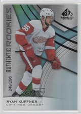2019 Upper Deck SP Game Used Authentic Rookies Rainbow 249/296 Ryan Kuffner 0a4