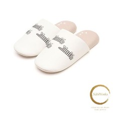 New LISA LARSON Footprint Mikey Slippers [Cute Nordic Style Lisa Larson Room