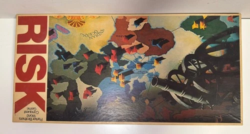 Vtg 1975 Risk Parker Brothers World Conquest Game  Complete, Rare Collectible