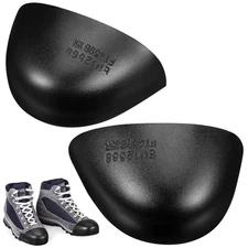 3 Pairs Steel Toe Covers for Work Shoes, Safety Toe Caps, Universal Fit, Blac