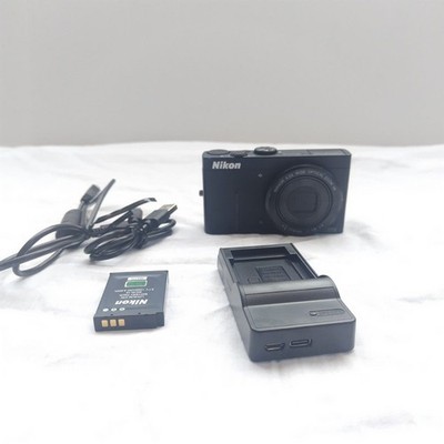 Nikon COOLPIX P310 Digital Camera 16.1MP Black Tested Working From Japan
