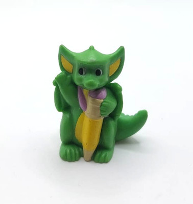 Weetos Pocket Dragons Figur - Scribouille 1999