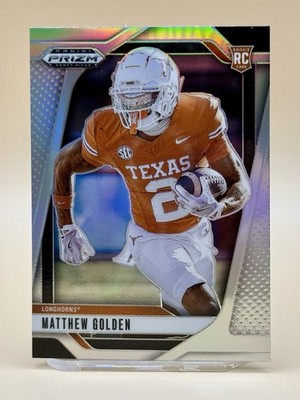 2025 Panini Prizm Draft Picks - Matthew Golden #130 Silver Prizm (RC)