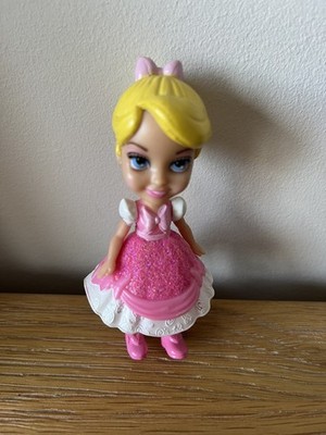 Disney Mini Kleinkind Puppen 3 Zoll Cinderella Glitzer gebraucht 