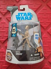 Battle Droid 2008 No.7 1st Day Star Wars Clone Wars Action Figure.