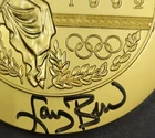 LARRY BIRD Signed Autographed BOSTON CELTICS, 1992 Olympics Medal BARCELONA. PSA