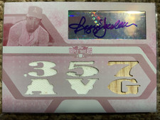 REGGIE JACKSON WHITE WHALE TOPPS TRIPLE THREADS YANKEES 2008 1/1 AUTOGRAPHED
