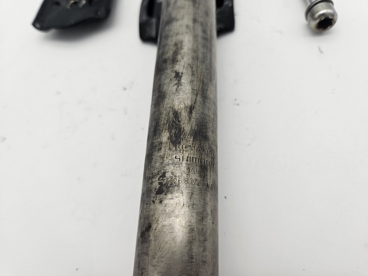 SHIMANO DEORE XT シートポスト SP-M730 Shimano Deore XT seatpost 26.8 black 300mm SP-M730 MTB