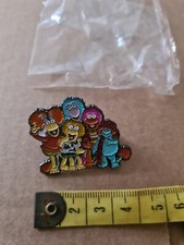 Fraggle Rock Pin Badge Metal & Enamel 1980s Retro Inspired New