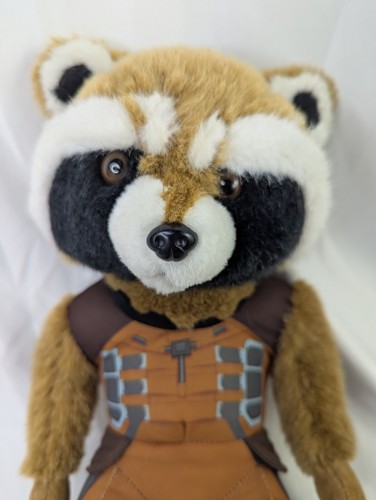 Marvel Guardians Galaxy Rocket Raccoon Plush 16 Inch Stuffed Animal Toy - Picture 2 of 8
