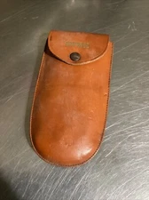 Vintage Amprobe Original Leather Case Only With Belt Hook Loop