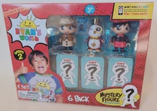 2020 Ryan's World Series 2 Mystery Figure 6 Pack Collectible Boxed Set NEW
