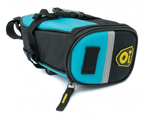 System-S Fahrrad Sattel Tasche Halterung Befestigung wasserfest in Hellblau - 第 3/4 張圖片