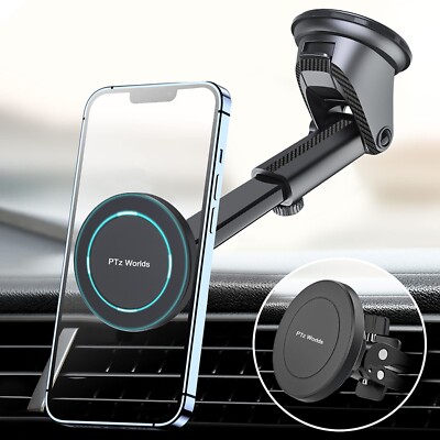 MagSafe Phone Holders for Dashboard/Windshield, Car Cup, Air Vent, 360° Rotation