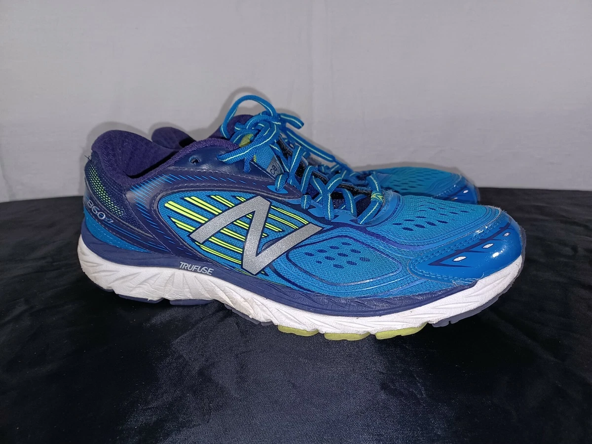 gebied Identificeren Boomgaard New Balance 860v7 Running Shoe Blue Green M860BY7 Mens Size 10 D | eBay