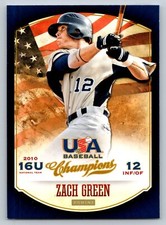 2013 Panini USA Baseball Champions #96 Zach Green