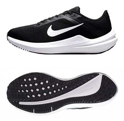 Nike Women Air Winflo 10 Shoes Running Black Training Boot