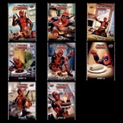 2019 Upper Deck Marvel Chimichangas with Deadpool Complete Set 8 Cards Inserts