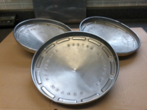Wheel Center Caps Group Of 3 American Motors AMC Dog Dish Hubcap OEM USED 10" - Picture 10 of 10