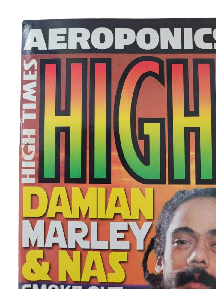 High Times August 2010 Issue# 415 Damien Marley & NAS Magazine - Image 2 of 4