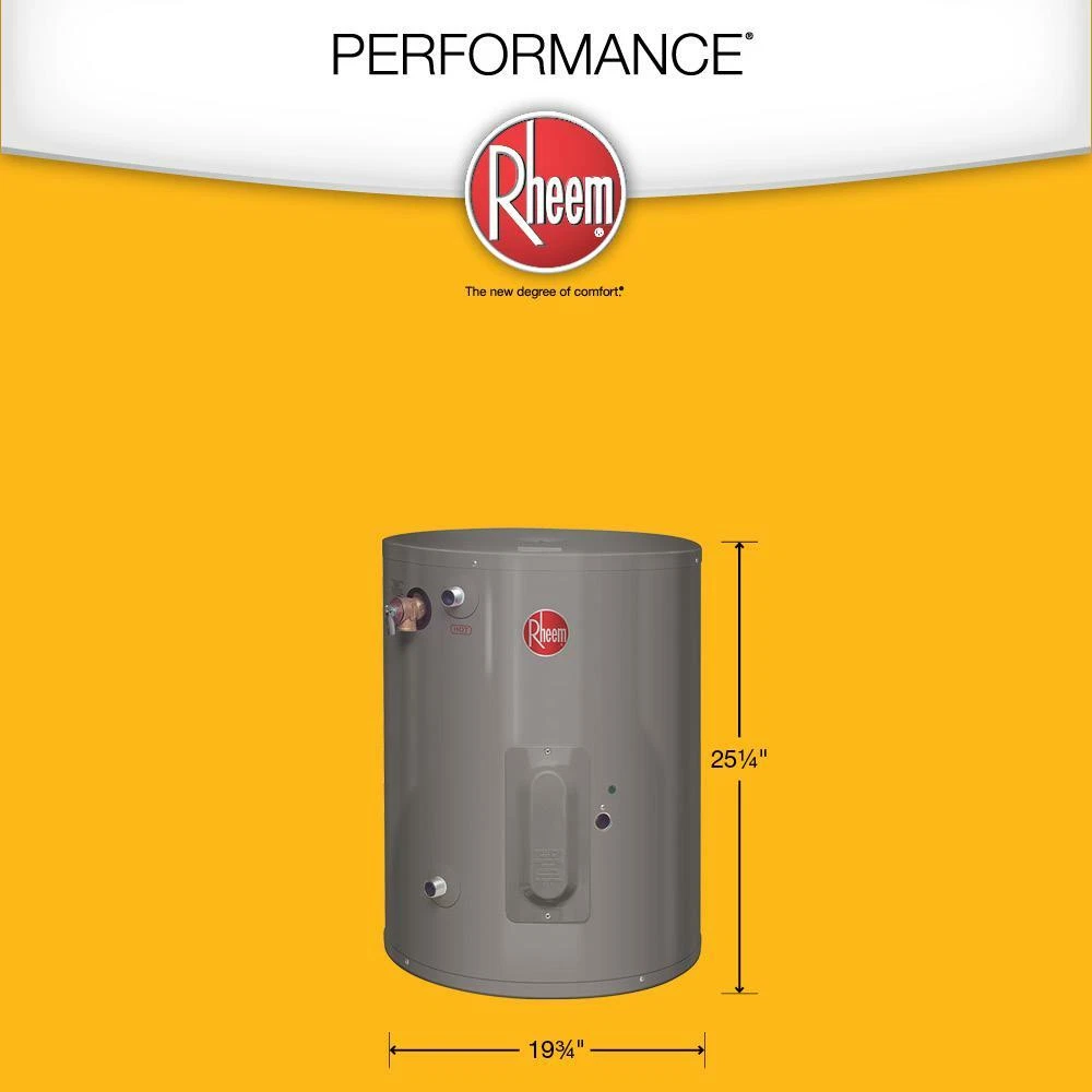 Rheem Performance Electric Point-Of-Use Water Heater 20Gal. 6 Yr Single  Element 20352625348 | eBay