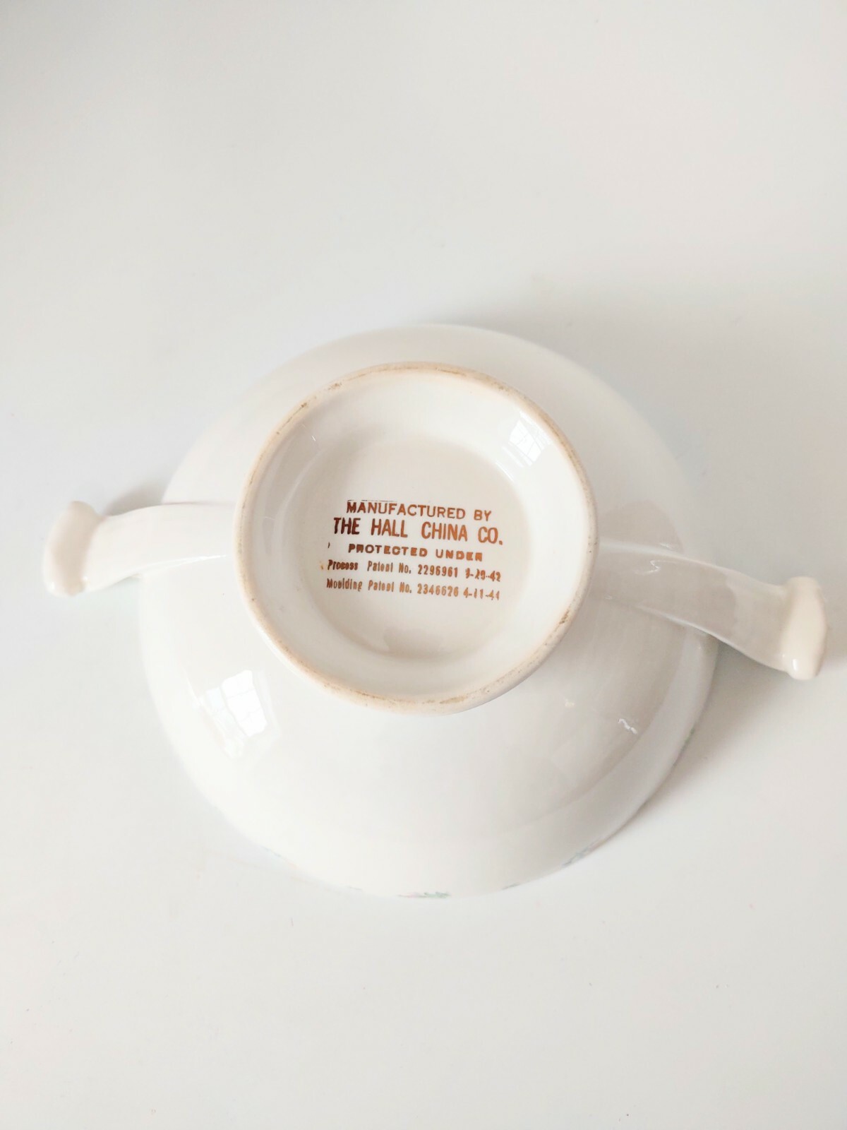 RARE 1940'S HALL CHINA CO.  VEGETABLE SERVING  BOWL , Monticello , No lid