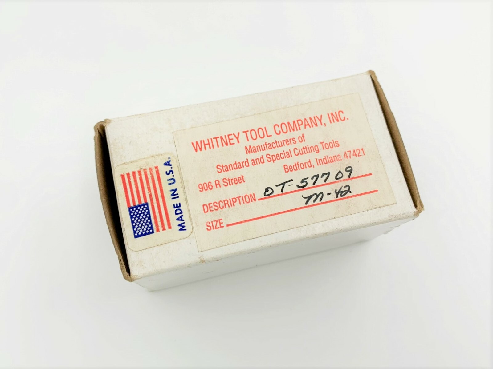 Whitney Woodruff Keyseat Cutter Cobalt w/TiN 1 1/2 x 7/16 16 teeth