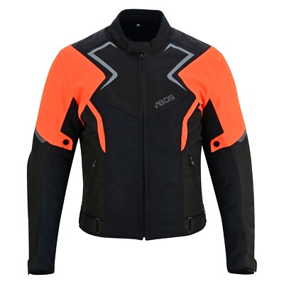 Bosmoto Motorradjacke Bos Mesh Motorradjacke Herren Leichte Sommer