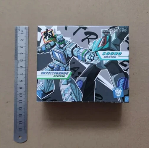 Soundwave+Blaster Dr. WU DWE02+ME16M Mirror Version Action Figure Robot Toys New - Image 2 of 4