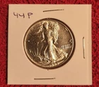 1944 p high grade (AU/BU) silver Walking liberty half dollar