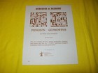 DUNGEON GEOMORPHS SET THREE LOWER DUNGEONS DUNGEONS & DRAGONS TSR 9006 - 4