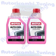 Motul Auto Cool G12 -37 -35 Liquido Refrigerante Auto VW Pronto Viola 2 Litri