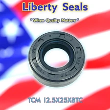 TCM 12.5X25X8TC-BX Carbon Steel Oil Seal  NBR BY LIBERTY SEALS 75003115