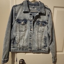 Seven Jeans Jacket Denium Size Medium Women's