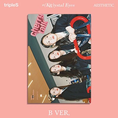 tripleS +(KR)ystal Eyes 'AESTHETIC' Mini Album B Ver CD+buch+Objekt+Poster+Karte
