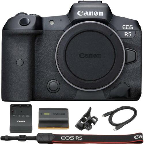 Canon EOS R5 Full-Frame Mirrorless Digital Camera with 8K Video 