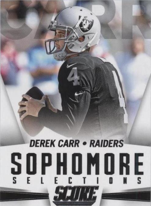 2015 Score Derek Carr #3 - 1 of 2
