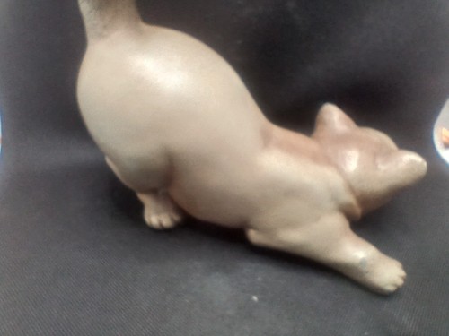Scultura Gatto Vintage Le Marten 1978 **FIRMATA** - Foto 3 di 5